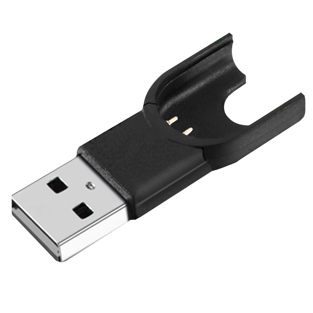 XIAOMI CABLE CARGADOR ORIGINAL PARA PULSERA MIBAND3 NEGRO USB