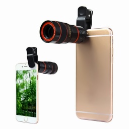 Lente Telescopio 12x ptico Para Cmara De Celular