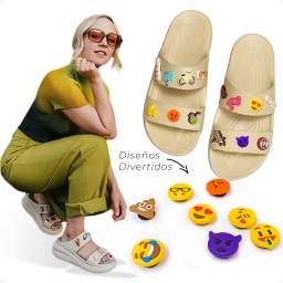 Pins Pines Para Crocs Modelo Emojis