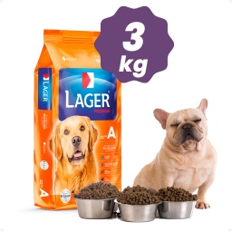 Alimento Lager Premium Para Perro Adulto 3 Kg