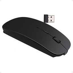 Mouse Bluetooth Inalambrico Recargable Usb + Dongle Usb