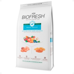 Alimento Biofresh Comida Para Perro Adulto Raza Mediana 15kg Super Premium Natural