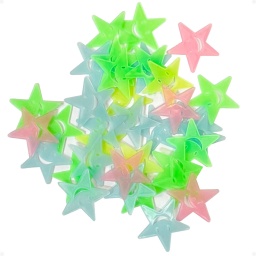 Pegatinas De Estrellas Fotoluminiscentes Fluorescentes