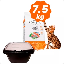 Alimento Para Gato Castrado Super Premium Natural 7.5kg Biofresh +  Regalo