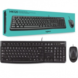 Combo Teclado Y Mouse Alambricos Mk120 Logitech