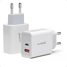 Cargador De Pared Usb Fast Qc 3.0 + Puerto Tipo-C 18w