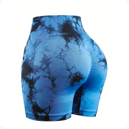 Short Basic Deportivo Batik Push Up Levanta Cola Azul Talla Unica