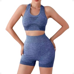 Conjunto Deportivo Push Up Levanta Glteos Azul Talla nica