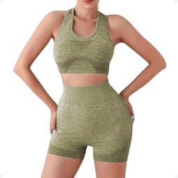 Conjunto Deportivo Push Up Levanta Glteos Verde Talla nica