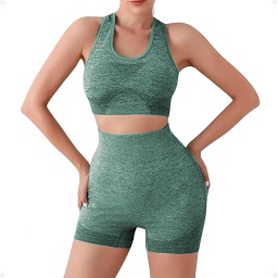 Conjunto Deportivo Push Up Levanta Glteos Verde Turquesa Talla nica