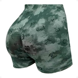 Short Deportivo Batik Push Up Levanta Cola Verde Talla nica