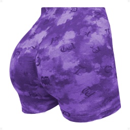 Short Deportivo Batik Push Up Levanta Cola Morado Talla nica