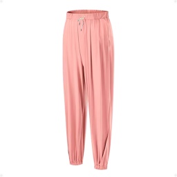 Pantaln Babucha Holgado Para Dama Rosa