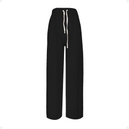 Pantaln Estilo Palazzo Para Damas Negro