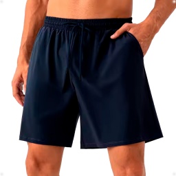 Short Bermuda Deportiva Clsica Azul Talla L