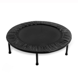 Trampolin Cama Elastica Fitnes Deporte De Step Negro