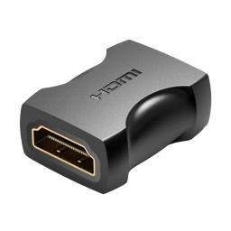 Adaptador acoplador hdmi hembra a hembra negro vention airb0