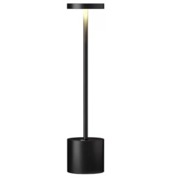 Lampara Mesa Escritorio Decorativa Led Ajustable Usb Estructura Pantalla Negro