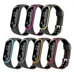 Pulsera Malla Mi Band 4 / 3 M4 / M5 / M6 Cocodrilo Sport