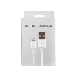 Cable Iphone Lightning 1 Mt Compatible Caja