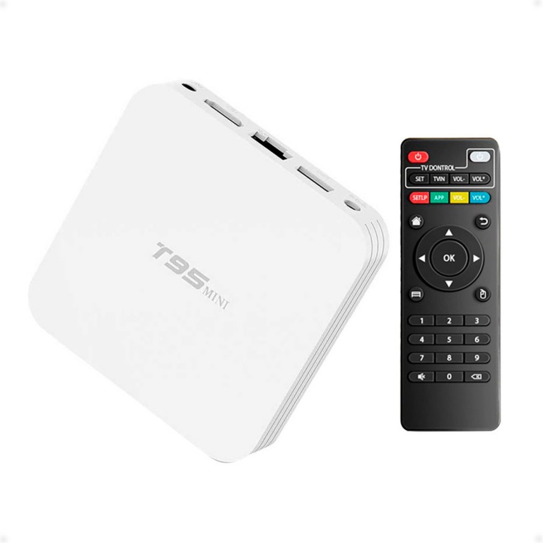 Tv Box T95 Mini hd Android 10 Quad Core 16gb Rom 2gb Ram Wifi 5