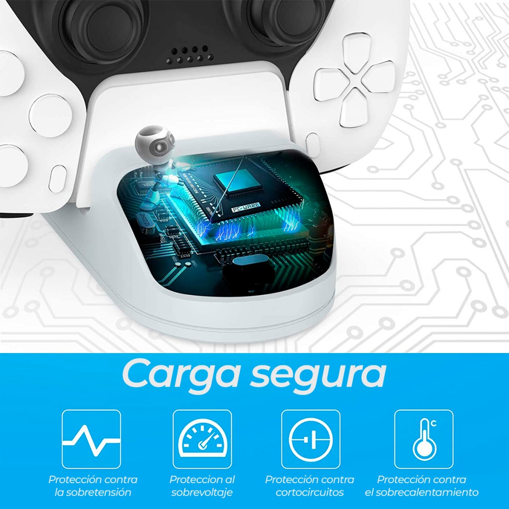 Base Cargador Doble Joystick Control Mando Ps5 Playstation 5 – Electronics  Games Uruguay