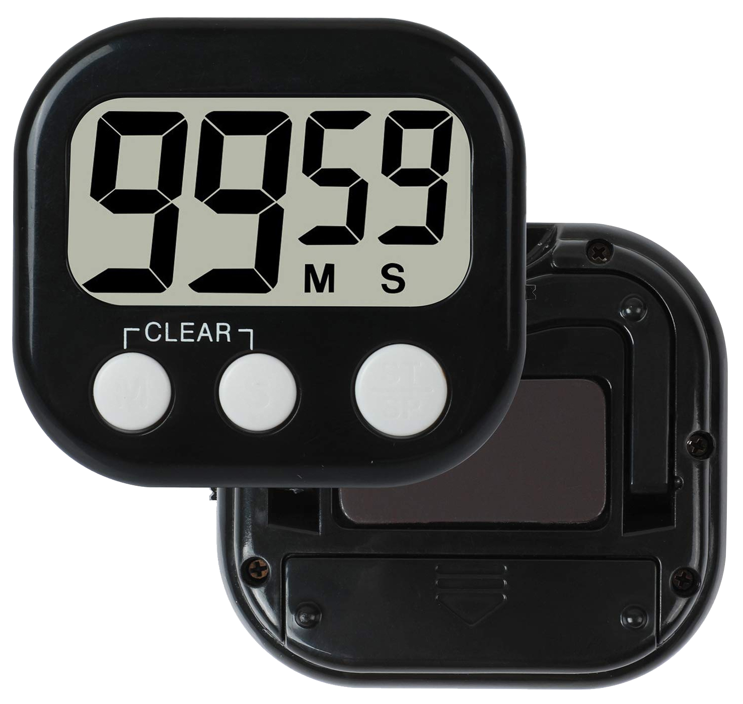 Temporizador Cocina Alarma Digital Reloj LCD Magnético Fuerte