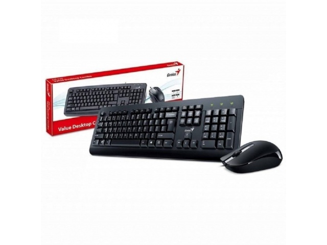 Combo teclado y mouse genius usb sale